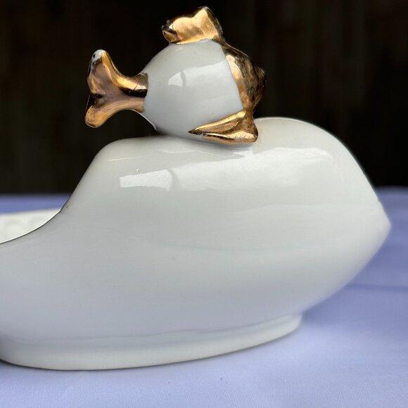 Enesco - Made in Japan - Ceramic Shell & Fish Dish Tray - Picture 5 of 8